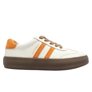DRILLEYS SHOE THIRTYTWO - WHITE ORANGE